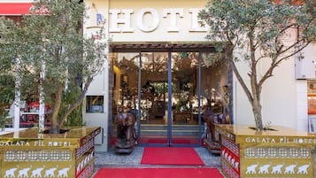 Entrada de la propiedad