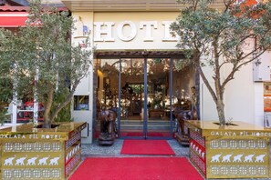 Entrée de l’hébergement