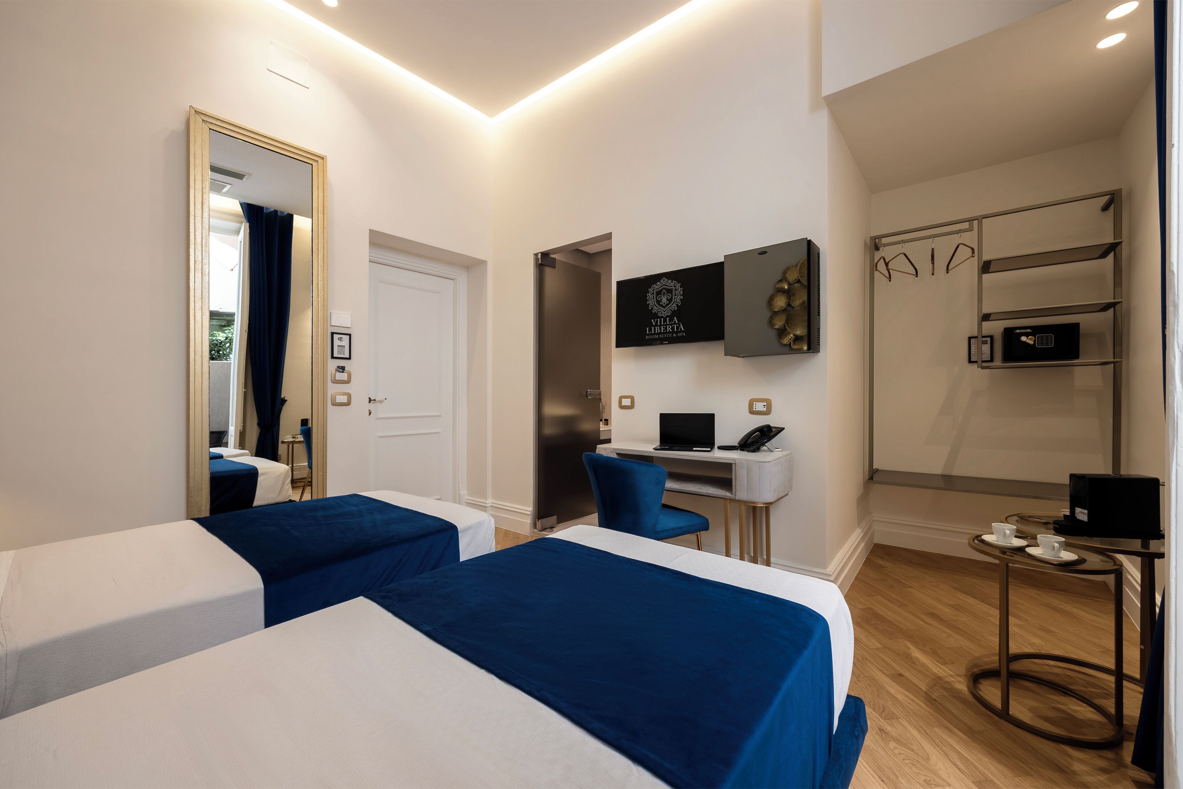 Deluxe Double or Twin Room | In-room safe, desk, laptop workspace, blackout curtains