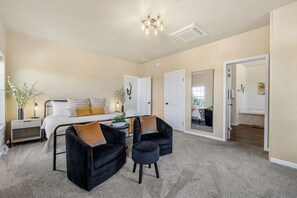 4 bedrooms, iron/ironing board, travel cot, free WiFi