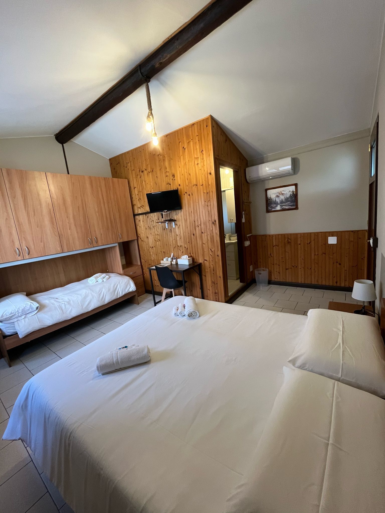 Economy Double Room, Courtyard View | Iron/ironing board, free WiFi