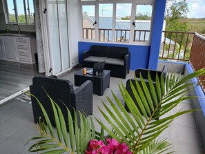 Apartment, 1 Bedroom, Balcony | Balcony - Appartamento N 7 AL Secondo Piano (Trou aux Biches)