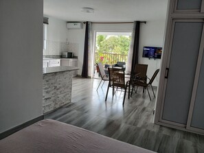 Departamento, 1 habitación, balcón | Interior