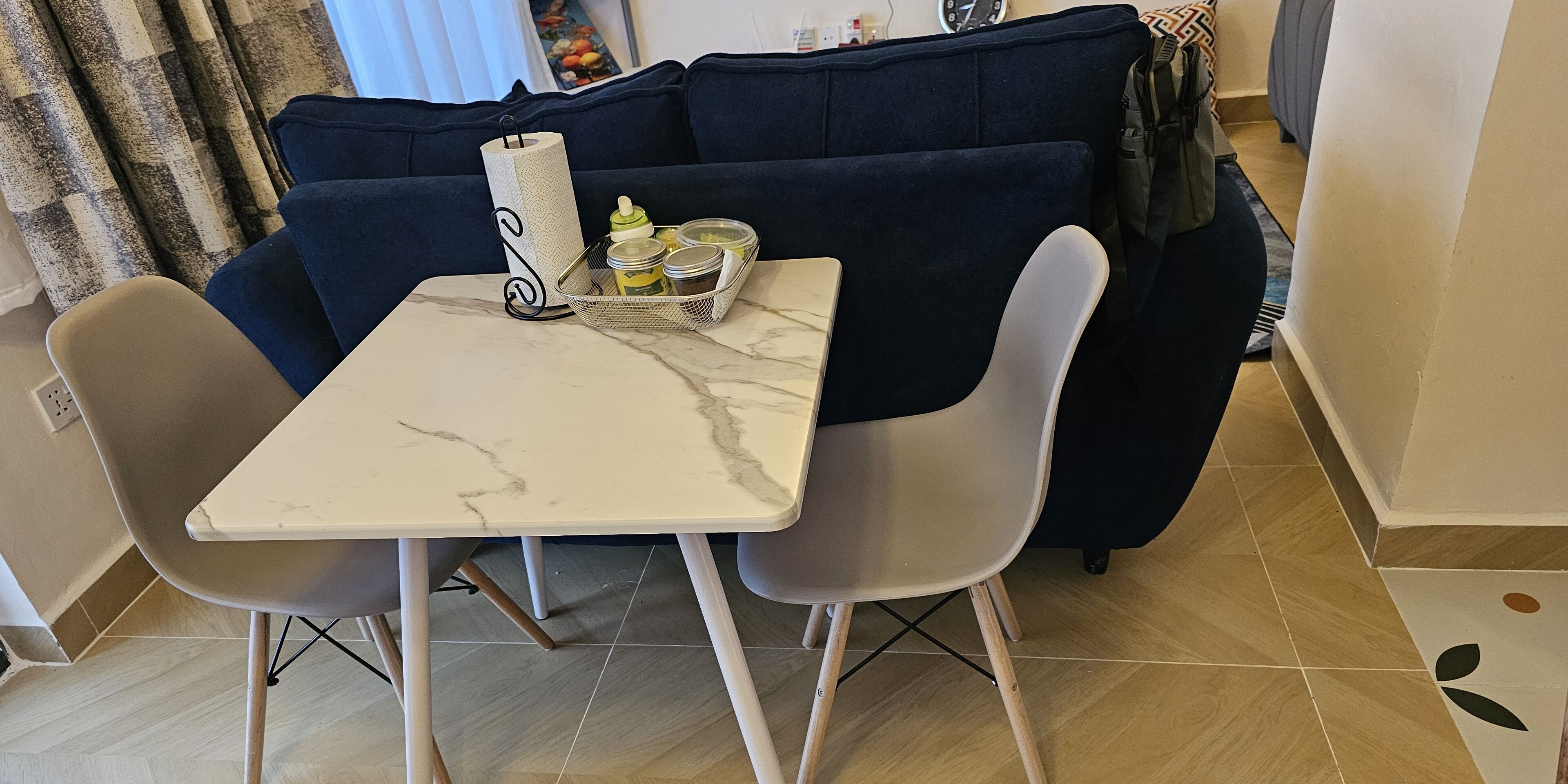 디럭스 듀플렉스, 공원 전망 | 객실 내 식사 공간