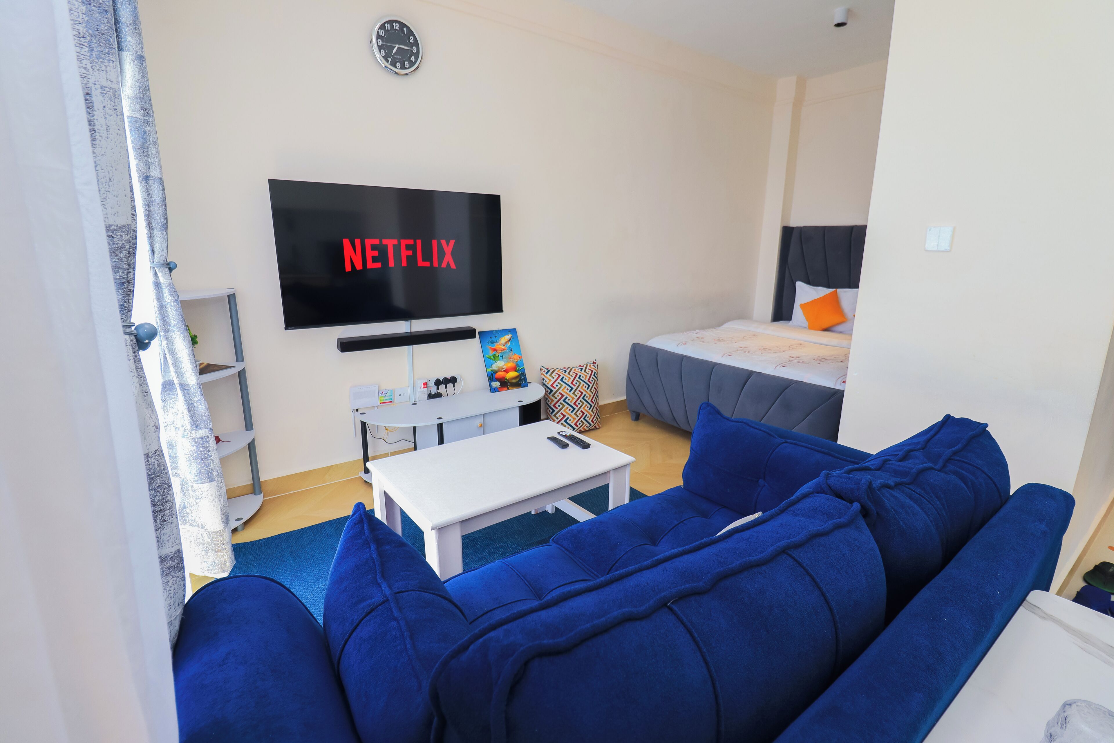 华丽复式, 公园景观 | 办公桌、笔记本电脑工作区、遮光窗帘、免费 WiFi