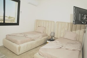 4 slaapkamers, beddengoed