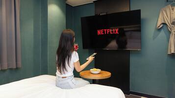 Standard Double Room | Premium bedding, desk, blackout drapes, soundproofing
