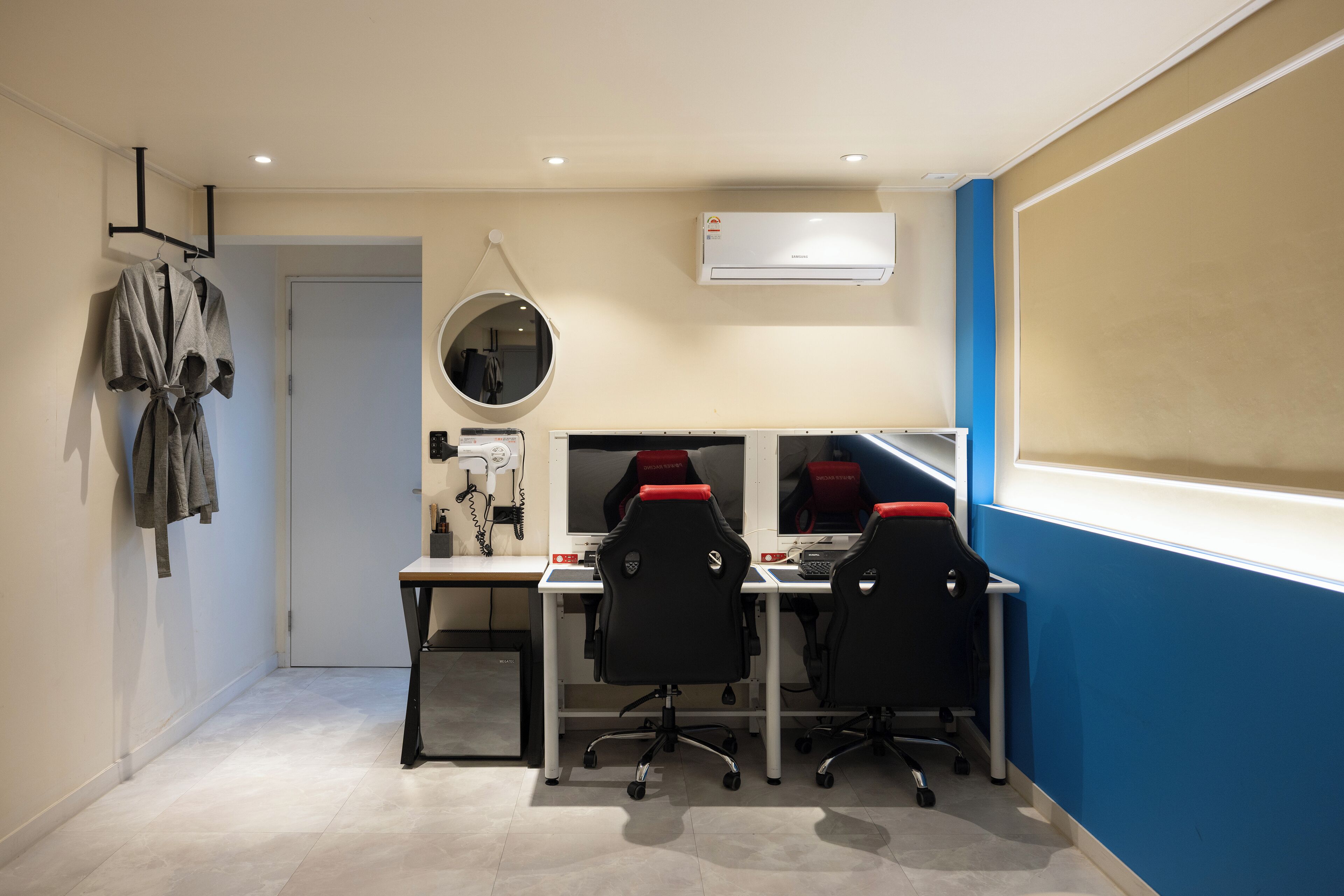 2PC Double Room, City View | Premium bedding, desk, blackout drapes, soundproofing