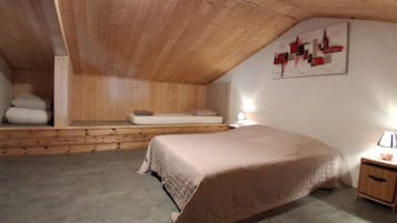 3 chambres, Wi-Fi gratuit, draps fournis