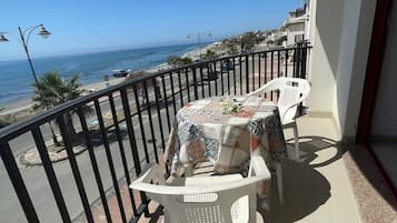 Superior-Zimmer, Balkon, Strandblick