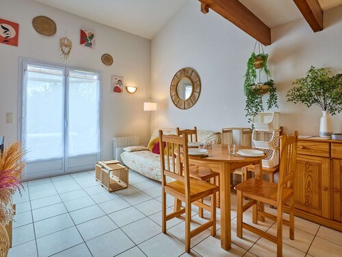 Charming duplex with communal pool and pets allowed in Barbotan