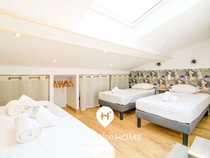 1 chambre, Wi-Fi gratuit, draps fournis