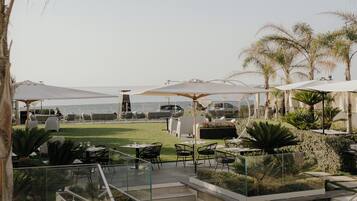 Blick von der Unterkunft