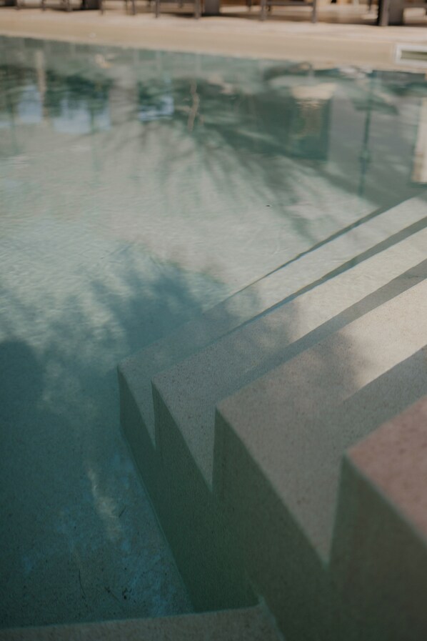 Seasonal outdoor pool