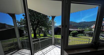 Apartment with green view terrace & newly renovated 24h check-in