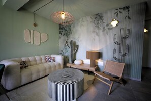 Living area - Mediterraneo Rooms (Avola)