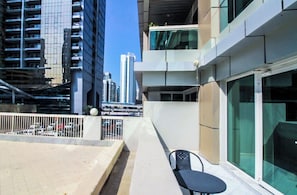 Deluxe Apartment, City View | Balcony view