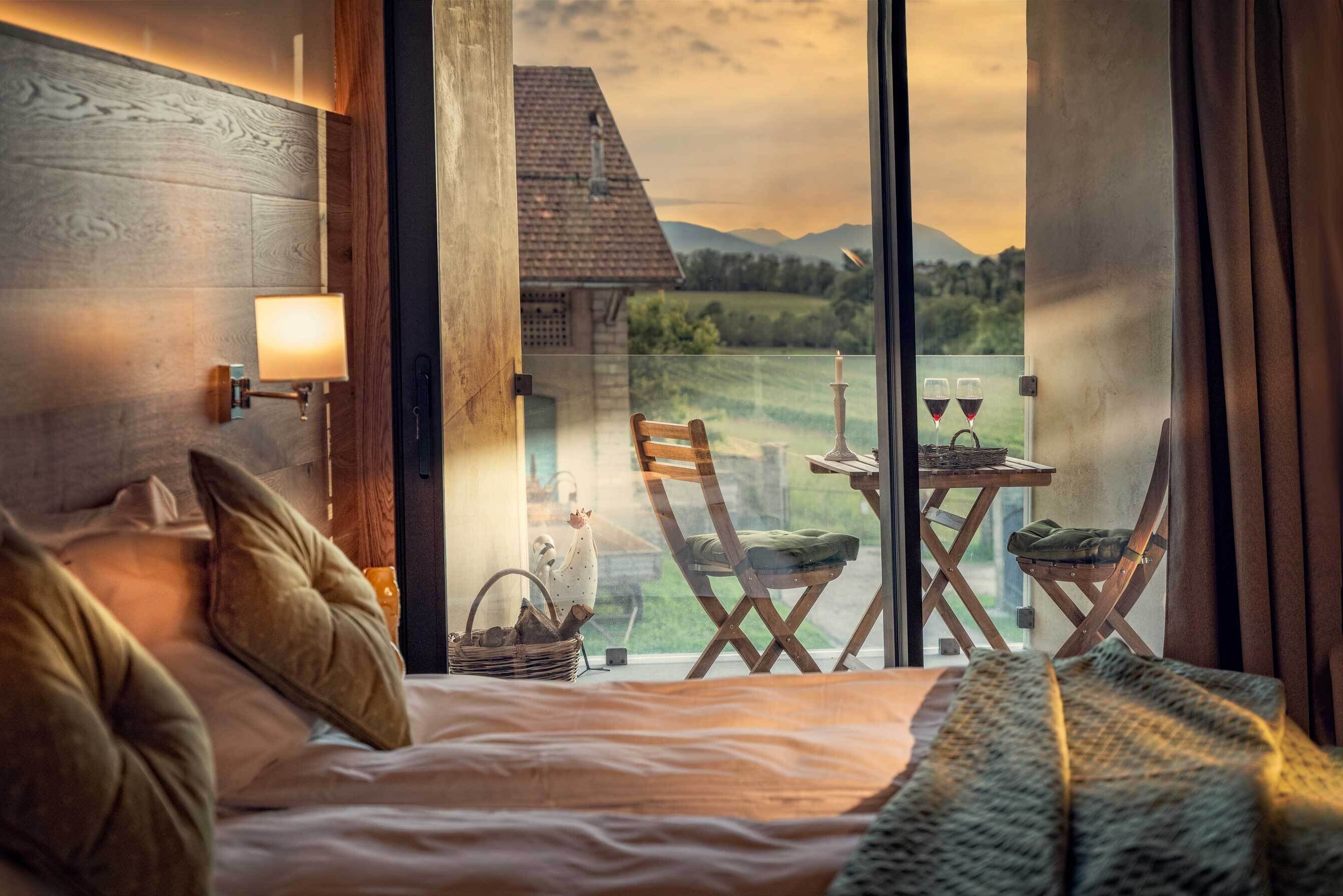 Superior Double or Twin Room, Balcony, Courtyard View | Terrace/patio