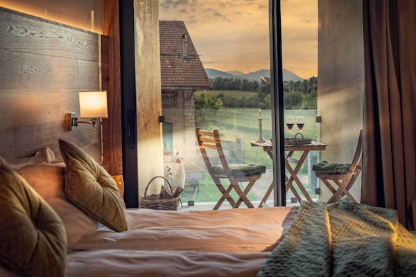 Superior Double or Twin Room, Balcony, Courtyard View | Terrace/patio