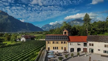 Fassade der Unterkunft