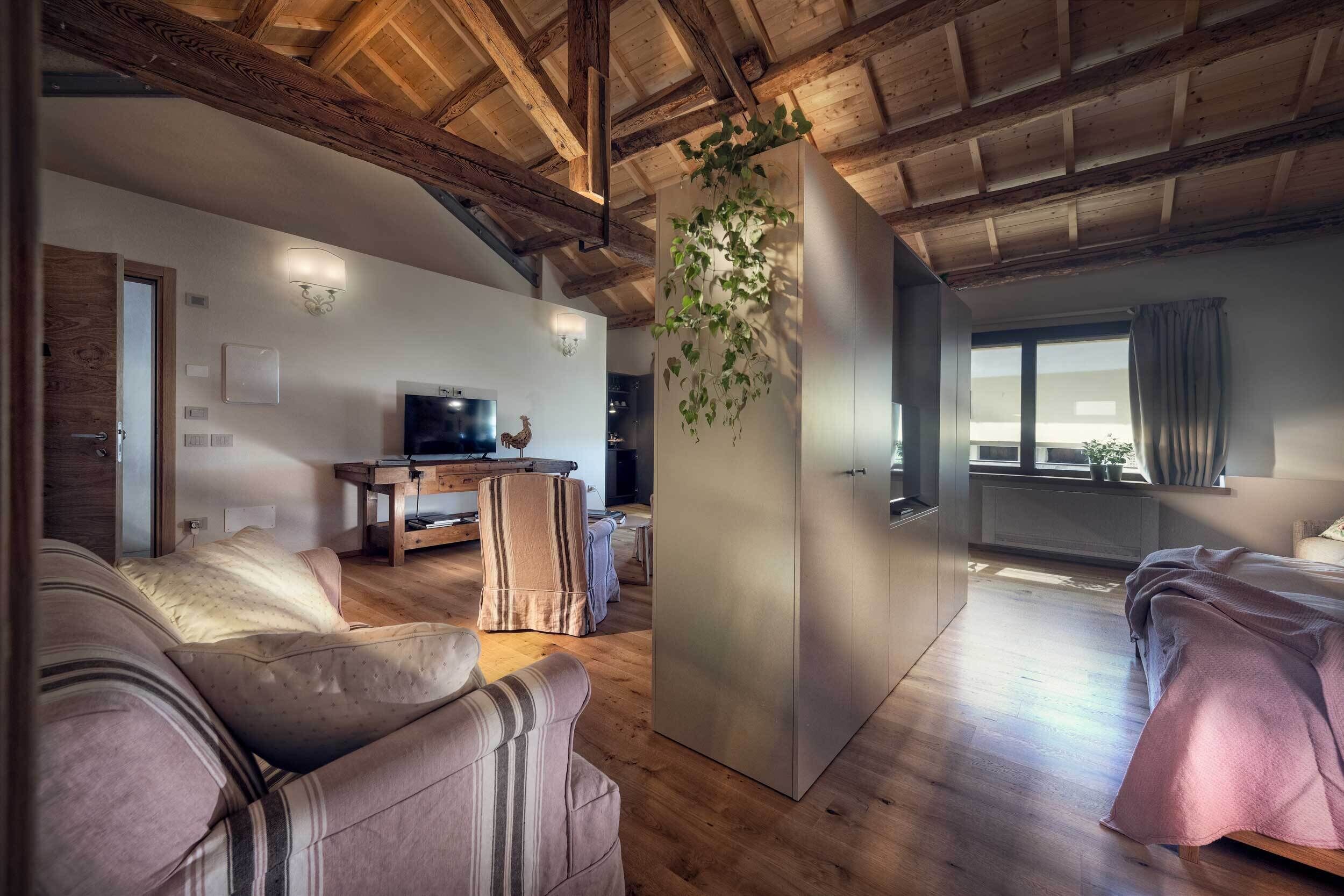 Suite, Bergblick | Hochwertige Bettwaren, Daunenbettdecken, Zimmersafe