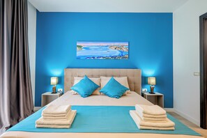 2 slaapkamers, een strijkplank/strijkijzer, wifi, beddengoed