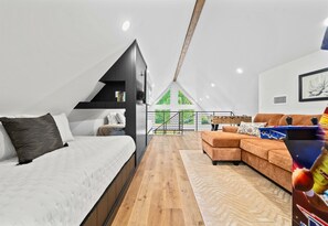 2 chambres, fer et planche à repasser, accès au Wi-Fi (inclus)