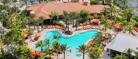 Beheizter Pool