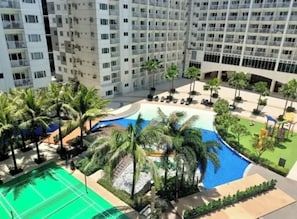 Appart'hôtel Standard, 1 chambre, balcon, vue jardin | Terrasse/Patio