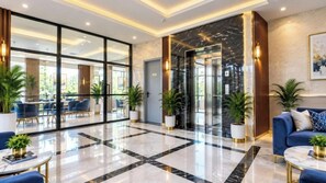 Lobby lounge - Hotel Dream World (New Delhi)