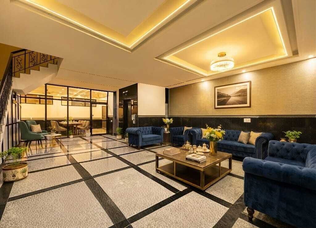 Lobby sitting area