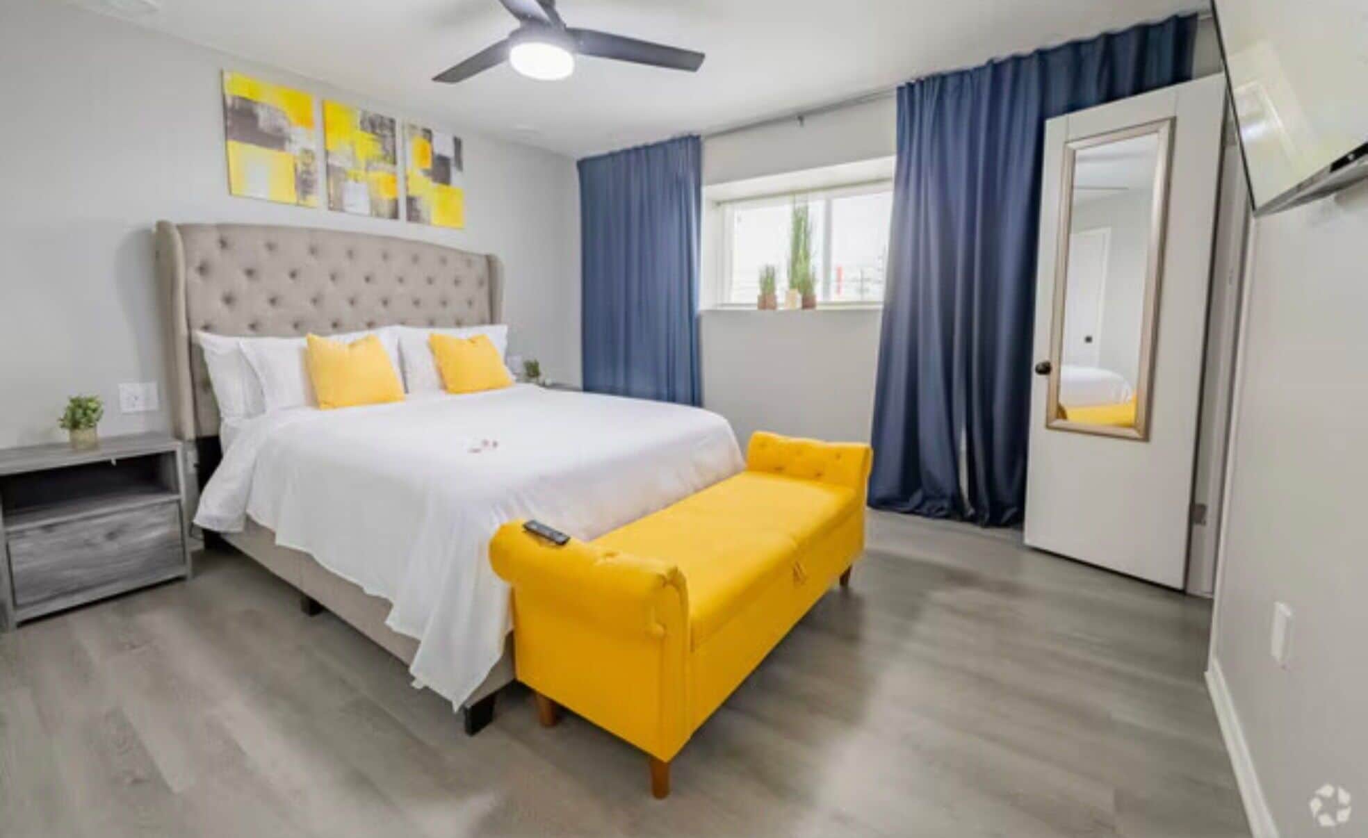 1 chambre, fer et planche à repasser, Wi-Fi, draps fournis