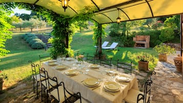 Udendørs banketområde