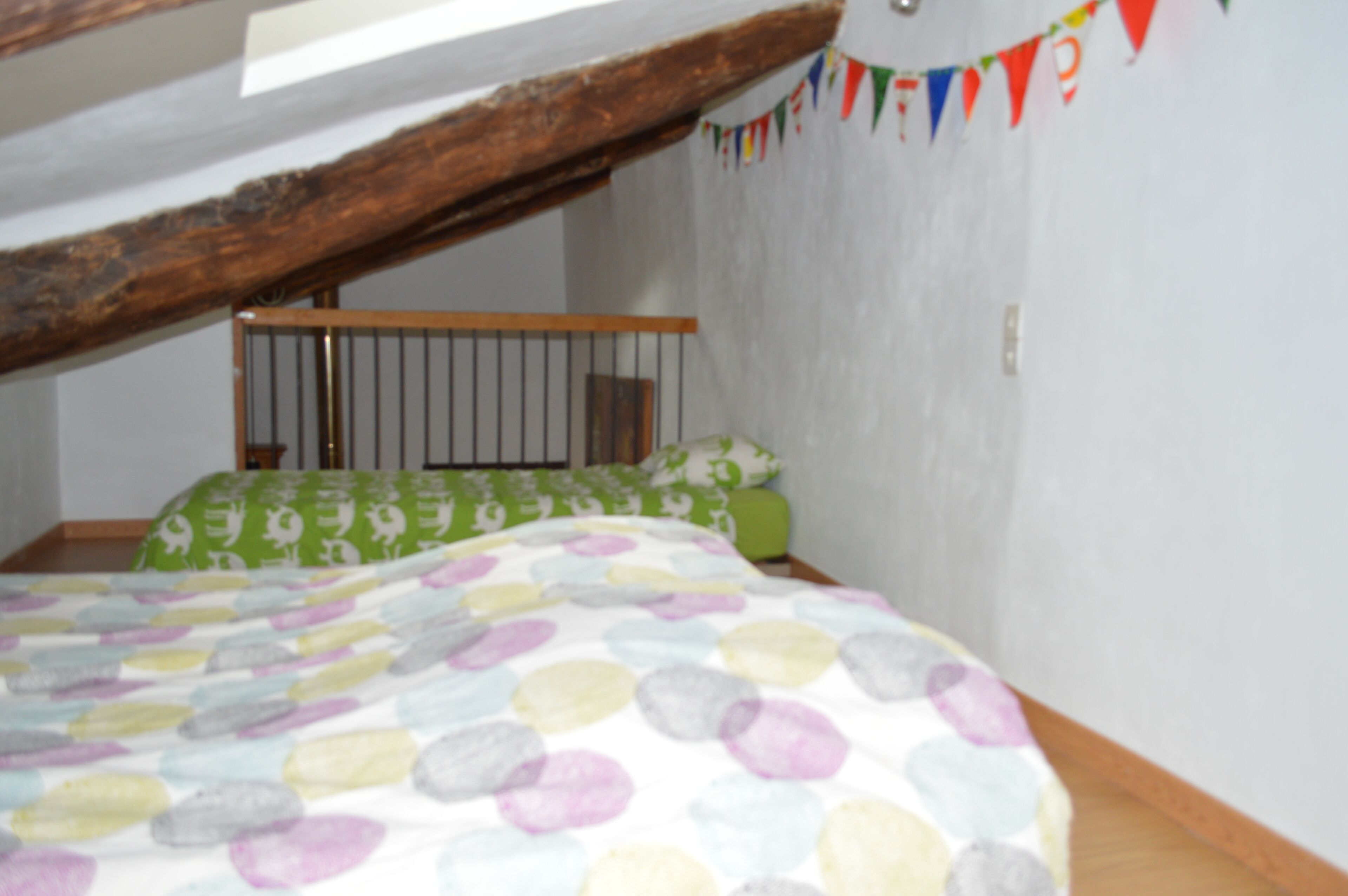 2 slaapkamers, een strijkplank/strijkijzer, wifi, beddengoed