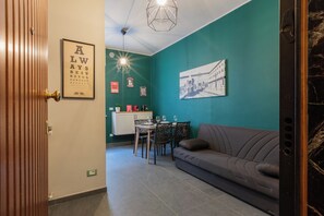 Apartment, 1 Bedroom | Living area | 30-inch TV with satellite channels - Pala Olimpico Apartment by Wonderful Italy (Turin)