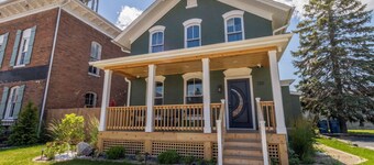 Bold & Fun Getaway Steps from Train & Beach