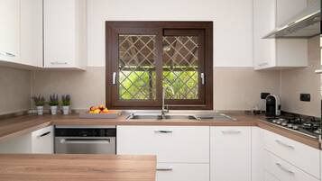 KĂŒhlschrank, Mikrowelle, Ofen, GeschirrspĂŒler