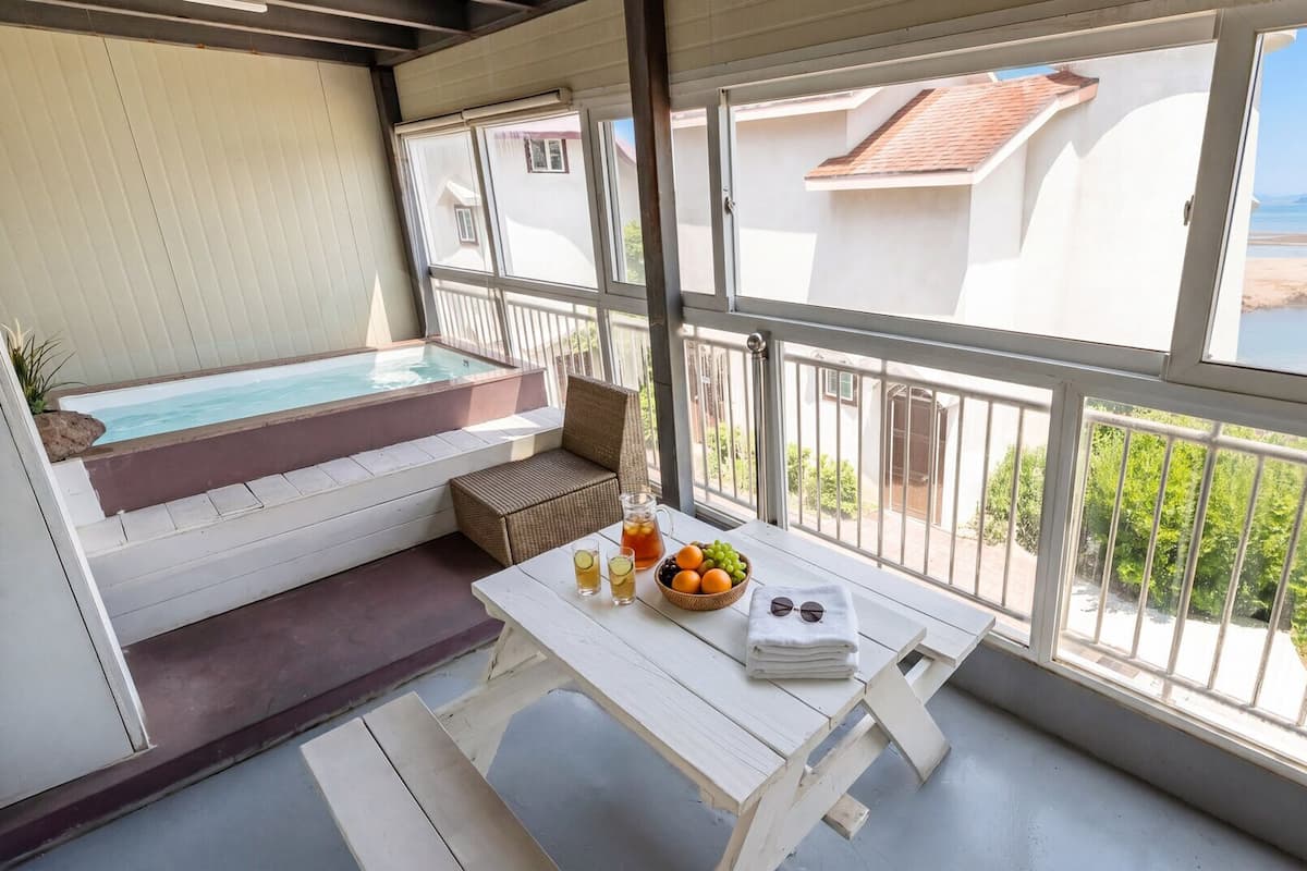 基础客房, 1 间卧室 (Flute (Ocean View, Jacuzzi, BBQ)) | 1 多间卧室、免费 WiFi