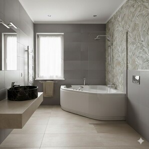 SUITE PALAZZO REALE CON VASCA IDROMASSAGGIO | Bathroom