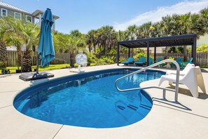Beheizter Pool