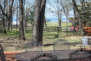 House (4 Bedrooms) | Interior - Home w/ Lake Texoma View, Game Room & Bar (Mead)