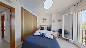 2 habitaciones, wifi gratis y ropa de cama 