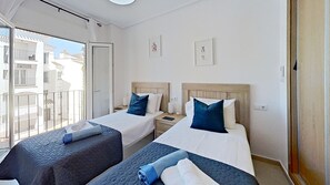 2 chambres, Wi-Fi gratuit, draps fournis