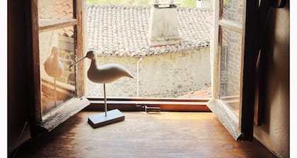 Nature break in the monk's room, wellness area on site!
