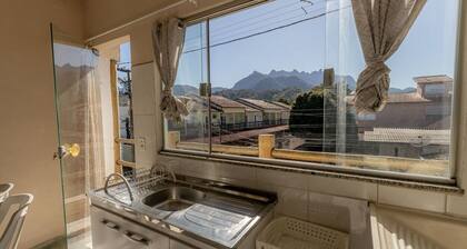 Apto c Wi-fi Garagem e Vista das Montanhas