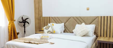 1 chambre, fer et planche à repasser, Wi-Fi, draps fournis