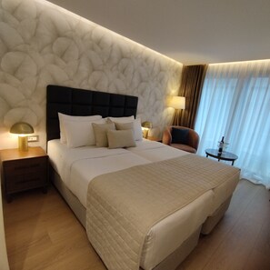 Superior Double or Twin Room, Balcony, City View | In-room safe, blackout drapes, soundproofing, iron/ironing board - Great Athens Hotel (Athens)