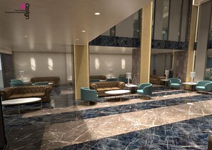 Lobby sitting area