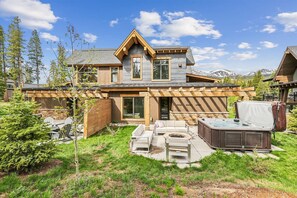 Townhouse, 4 soverom | Utendørs boblebad