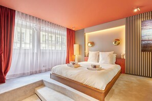 Apartment | 2 bedrooms, laptop workspace, iron/ironing board, bed sheets